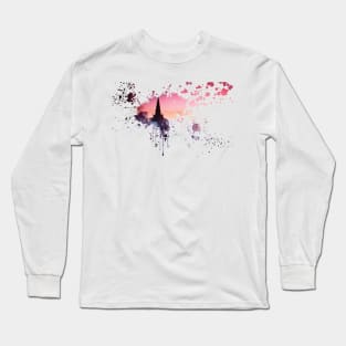 Church painting Long Sleeve T-Shirt